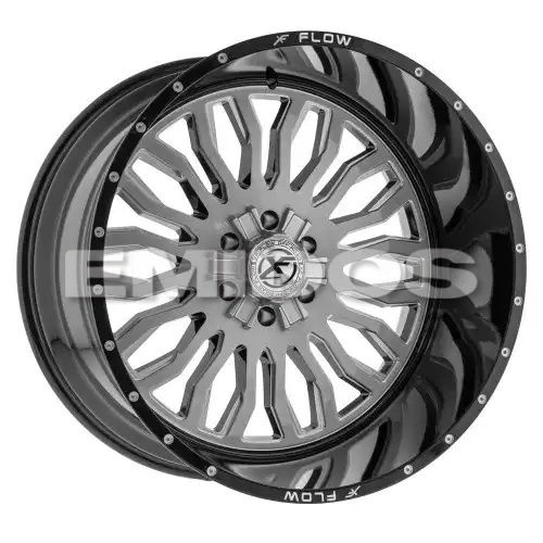 XFX Flow XFX-305 Brushed & Milled With Black Lip 5x127/139.7 22R 12 78.1 -44
