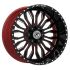 XFX Flow XFX-305 Gloss Black & Milled With Red Inner 5x127/139.7 24R 12 78.1 -44