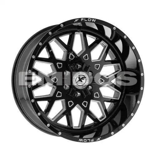 XFX Flow XFX-307 Gloss Black & Milled 5x127/139.7 22R 12 78.1 -44