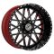 XFX Flow XFX-307 Gloss Black & Milled With Red Inner 5x127/139.7 24R 12 78.1 -44