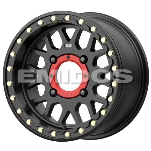 XD Series XS235 GRENADE BEADLOCK SATIN BLACK 4x156 15R 10 132 BNK