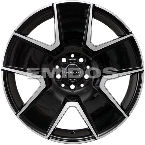 Комплект дисков 35836/17/73.1/Gloss Black Machined Face