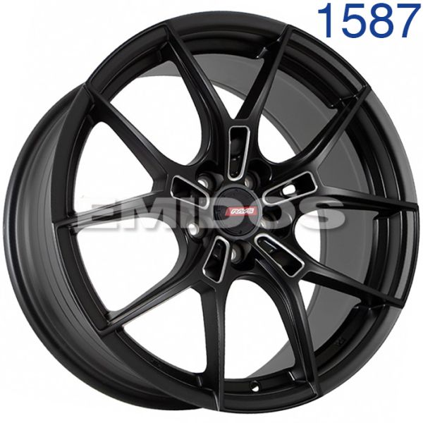 Комплект дисков 30548/18/73.1/Matte Black With Milling