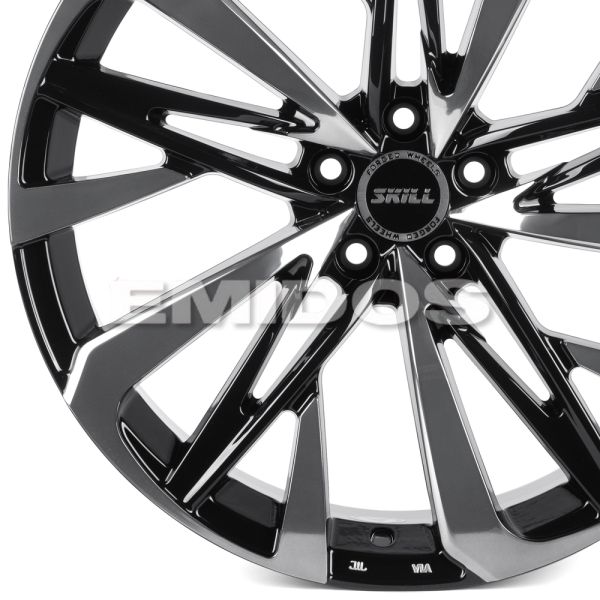 Комплект дисков 29785/20/63.4/Чёрный Глянцевый + Зеркальная Полировка