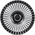 КОВАНЫЕ ДИСКИ 0923-150 PTRACING DS070-CS411 20 J8.5 ET35 5X150 110 ЧЁРНЫЙ + ПОЛИРОВАННЫЕ СПИЦЫ