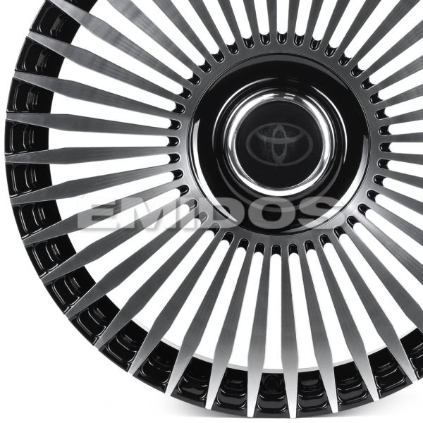 КОВАНЫЕ ДИСКИ 0923-150 PTRACING DS070-CS411 20 J8.5 ET35 5X150 110 ЧЁРНЫЙ + ПОЛИРОВАННЫЕ СПИЦЫ