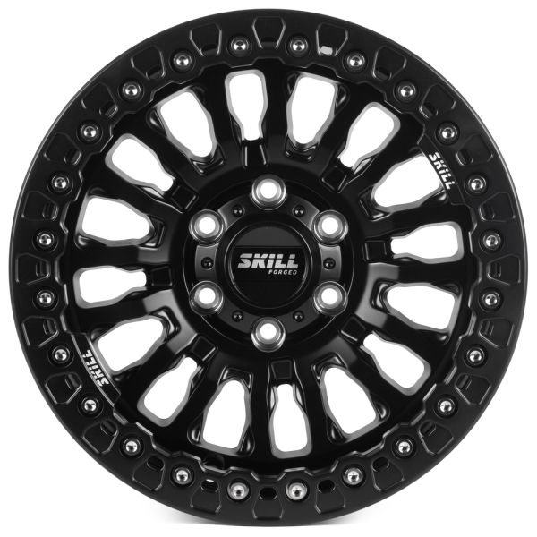 КОВАНЫЕ ДИСКИ H250910I SKILL DS194-SK290 17 J9 ET25 6X135 87.1 ЧЁРНЫЙ МАТОВЫЙ