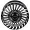 КОВАНЫЕ ДИСКИ 0923-87 PTRACING DS233-SK333 20 J9 ET40 5X120 72.56 ЧЁРНЫЙ + ПОЛИРОВАННЫЕ СПИЦЫ