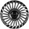 КОВАНЫЕ ДИСКИ 0923-88 PTRACING DS233X-SL252 22 J9.5 ET40 5X120 72.56 ЧЁРНЫЙ + ПОЛИРОВАННЫЕ СПИЦЫ