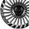 КОВАНЫЕ ДИСКИ 0923-88 PTRACING DS233X-SL252 22 J9.5 ET40 5X120 72.56 ЧЁРНЫЙ + ПОЛИРОВАННЫЕ СПИЦЫ