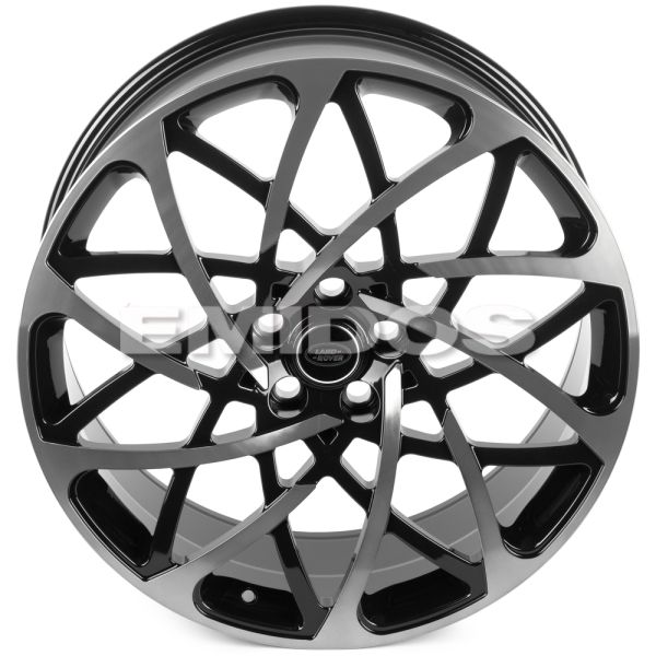 КОВАНЫЕ ДИСКИ 0923-93 PTRACING DS760-SK364 22 J9.5 ET45 5X120 72.56 ЧЁРНЫЙ + ПОЛИРОВАННЫЕ СПИЦЫ + СЕ