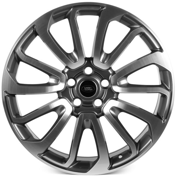 КОВАНЫЕ ДИСКИ 0923-104 PTRACING FG085X-CS428 21 J9.5 ET48 5X120 72.56 ГРАФИТ + ПОЛИРОВАННЫЕ СПИЦЫ