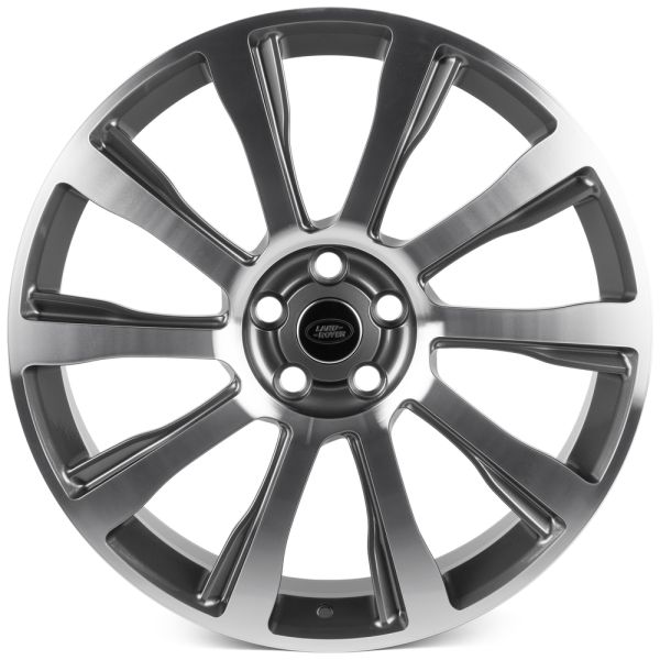 КОВАНЫЕ ДИСКИ 0923-105 PTRACING FG115X-CV482 22 J9.5 ET48 5X120 72.56 ГРАФИТ + ПОЛИРОВАННЫЕ СПИЦЫ