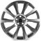 КОВАНЫЕ ДИСКИ 0923-105 PTRACING FG115X-CV482 22 J9.5 ET48 5X120 72.56 ГРАФИТ + ПОЛИРОВАННЫЕ СПИЦЫ