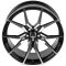 КОВАНЫЕ ДИСКИ 0923-3 PTRACING FG238X-CS413 20 J9.5 ET40 5X108 63.4 ЧЁРНЫЙ + ПОЛИРОВАННЫЕ СПИЦЫ