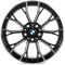 КОВАНЫЕ ДИСКИ 0923-108 PTRACING FG314X-CS380 18 J8 ET30 5X120 72.56 ЧЁРНЫЙ + ПОЛИРОВАННЫЙ ОБОД И СПИ