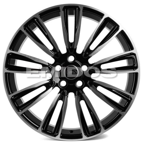 КОВАНЫЕ ДИСКИ 0923-112 PTRACING FG405X-SV467 21 J9.5 ET45 5X120 72.56 ЧЁРНЫЙ + ПОЛИРОВАННЫЕ СПИЦЫ