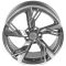 КОВАНЫЕ ДИСКИ 0923-49 PTRACING FG652X-SK301 18 J8 ET35 5X112 66.45 ГРАФИТ + ПОЛИРОВАННЫЕ СПИЦЫ