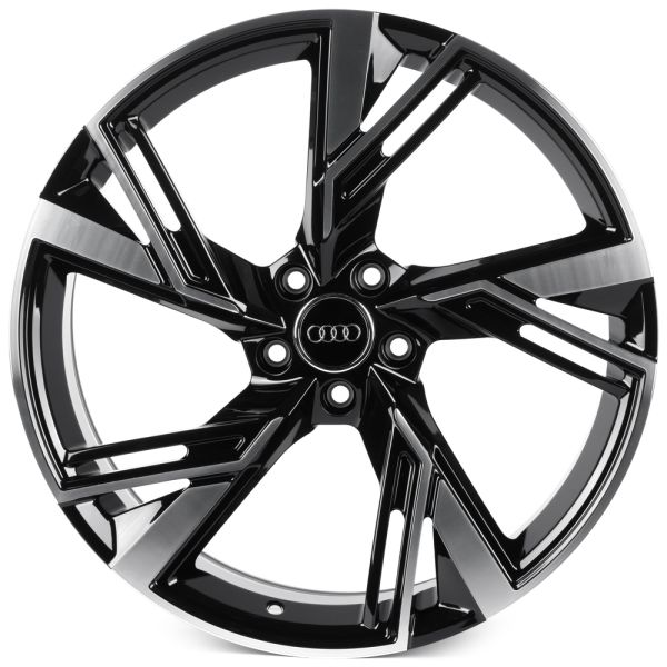 КОВАНЫЕ ДИСКИ 0923-51 PTRACING FG652X-SL221 20 J9 ET28 5X112 66.45 ЧЁРНЫЙ + ПОЛИРОВАННЫЕ СПИЦЫ