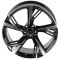 КОВАНЫЕ ДИСКИ 0923-51 PTRACING FG652X-SL221 20 J9 ET28 5X112 66.45 ЧЁРНЫЙ + ПОЛИРОВАННЫЕ СПИЦЫ