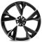 КОВАНЫЕ ДИСКИ H241227G SKILL SL685-SB580 21 J10 ET20 5X112 66.5 ЧЁРНЫЙ ГЛЯНЦЕВЫЙ + ПОЛИРОВАННЫЕ СПИЦ