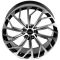 КОВАНЫЕ ДИСКИ 0923-57 PTRACING FG886X-SK349 21 J9.5 ET30 5X112 66.45 ЧЁРНЫЙ + ПОЛИРОВАННЫЕ СПИЦЫ
