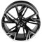 КОВАНЫЕ ДИСКИ 0923-58 PTRACING FG922-CS396 19 J8.5 ET28 5X112 66.45 ЧЁРНЫЙ + ПОЛИРОВАННЫЕ СПИЦЫ