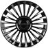 КОВАНЫЕ ДИСКИ 0923-86 PTRACING DS190X-CS412 20 J9 ET35 5X120 72.56 ЧЁРНЫЙ + ПОЛИРОВАННЫЕ СПИЦЫ