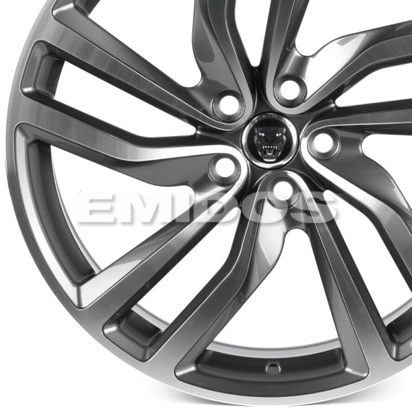 КОВАНЫЕ ДИСКИ 0923-2 PTRACING FG224X-SL222 20 J9.5 ET40 5X108 63.4 ГРАФИТ + ПОЛИРОВАННЫЕ СПИЦЫ