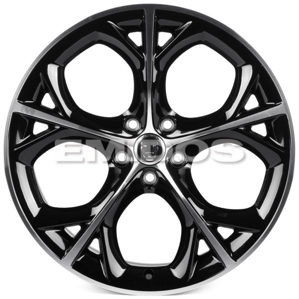 КОВАНЫЕ ДИСКИ 0923-4 PTRACING FG261X-CS396 19 J8.5 ET40 5X108 63.4 ЧЁРНЫЙ + ПОЛИРОВАННЫЕ СПИЦЫ