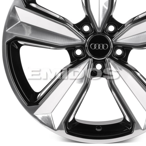 КОВАНЫЕ ДИСКИ 0923-26 PTRACING FG387X-SB531 18 J8 ET35 5X112 66.45 ЧЁРНЫЙ ГЛЯНЦЕВЫЙ + ЗЕРКАЛЬНАЯ ПОЛ