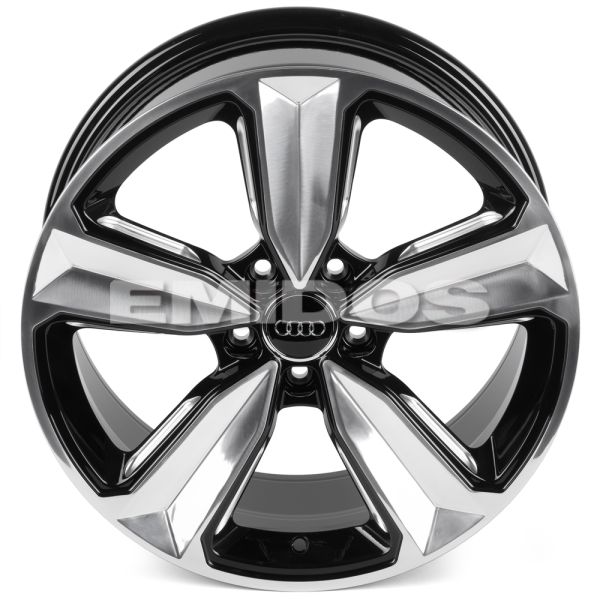 КОВАНЫЕ ДИСКИ 0923-26 PTRACING FG387X-SB531 18 J8 ET35 5X112 66.45 ЧЁРНЫЙ ГЛЯНЦЕВЫЙ + ЗЕРКАЛЬНАЯ ПОЛ