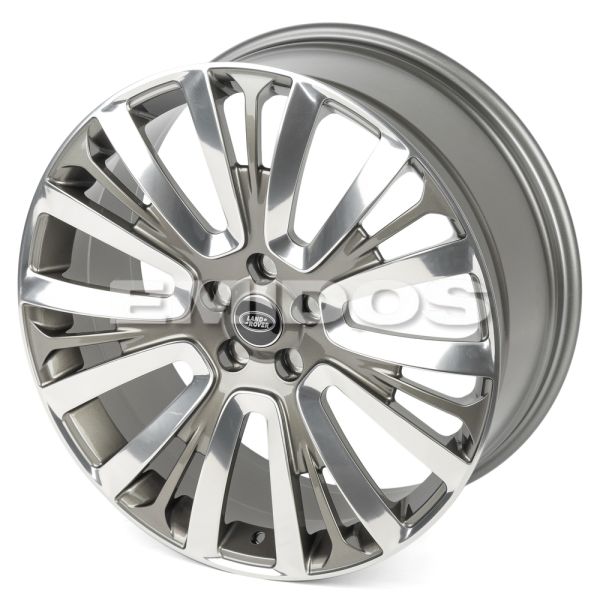 КОВАНЫЕ ДИСКИ 71622 CMST FG442-DS227 21 J9.5 ET48 5X120 72.6 ГРАФИТ + ПОЛИРОВАННЫЕ СПИЦЫ