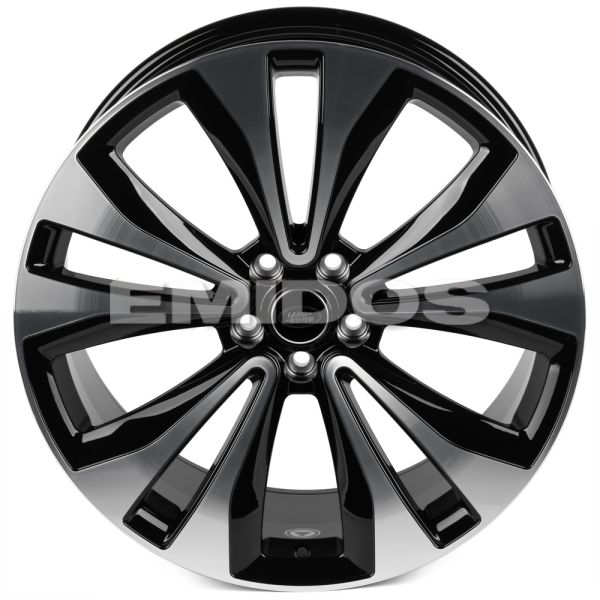 КОВАНЫЕ ДИСКИ 0923-130 PTRACING FG837X-SK364 22 J9.5 ET45 5X120 72.56 ЧЁРНЫЙ + ПОЛИРОВАННЫЕ СПИЦЫ