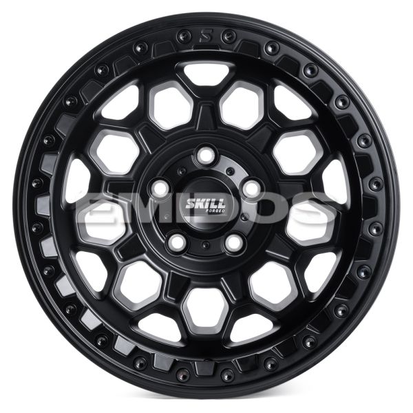 КОВАНЫЕ ДИСКИ 241114A SKILL SB024-DS185 17 J9 ET-12 5X127 71.6 ЧЕРНЫЙ МАТОВЫЙ