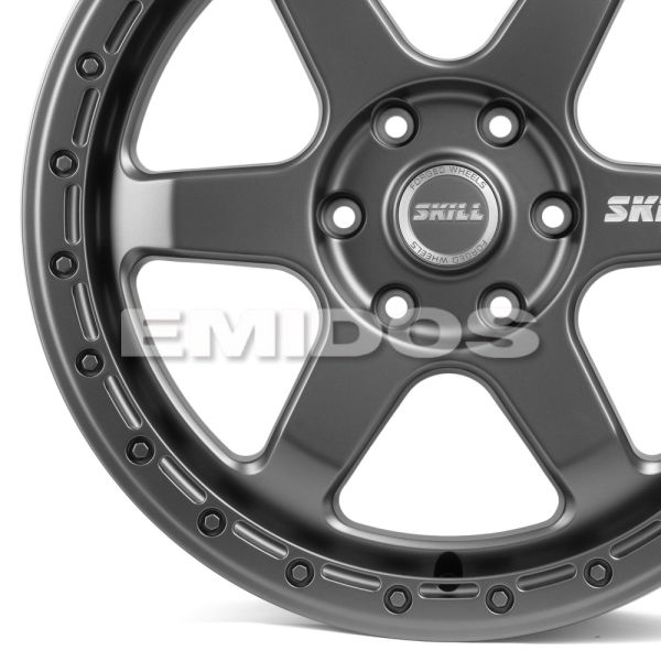 КОВАНЫЕ ДИСКИ 220918K SKILL SB035 20 J9 ET45 6X139.7 95.1 ГРАФИТ
