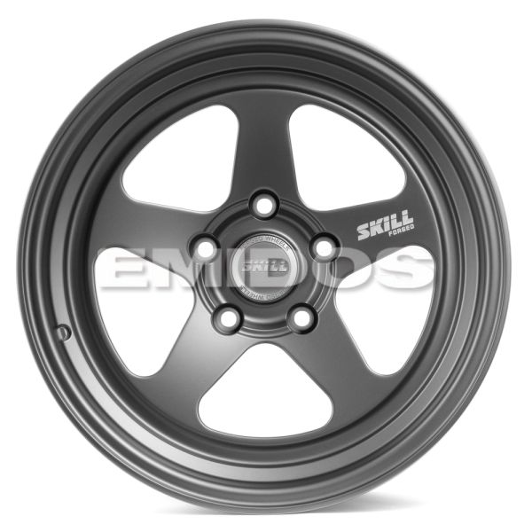 КОВАНЫЕ ДИСКИ 241017A SKILL SV272-FG436 17 J9.5 ET-12 5X127 71.6 ГРАФИТ МАТОВЫЙ