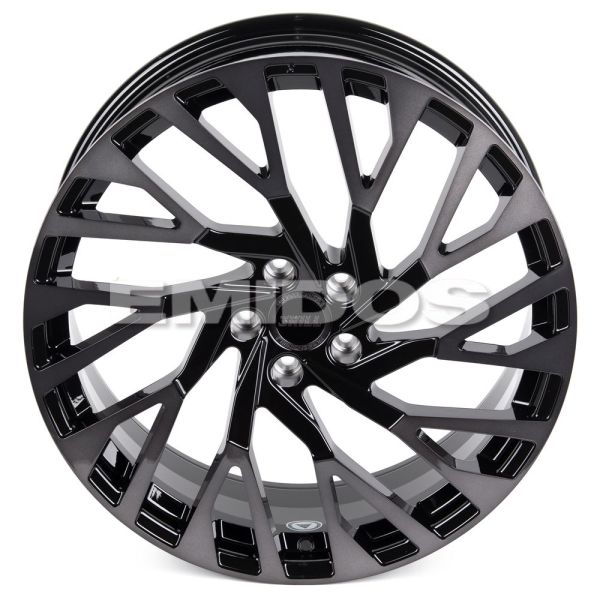 КОВАНЫЕ ДИСКИ H231030A SKILL SL227-DS226 21 J9 ET45 5X114.3 67.1 ЧЁРНЫЙ ГЛЯНЦЕВЫЙ + ПОЛИРОВАННЫЕ СПИ