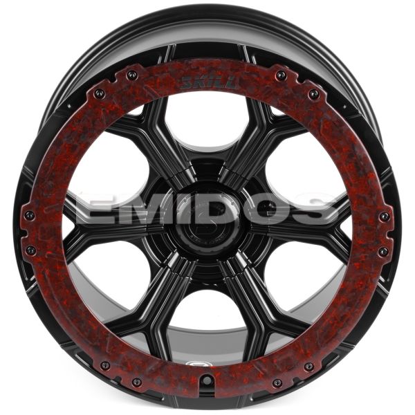 КОВАНЫЕ ДИСКИ H250513M SKILL SL401-SL222 20 J9.5 ET12 5X127 71.5 ЧЁРНЫЙ МАТОВЫЙ + КАРБОН SFC19