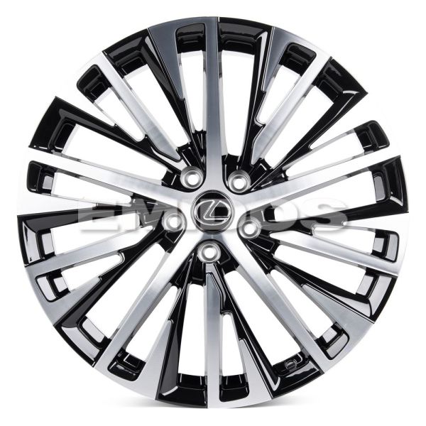 КОВАНЫЕ ДИСКИ H231030M SKILL SL445-FG445 20 J8.5 ET35 5X114.3 60.1 ЧЁРНЫЙ ГЛЯНЦЕВЫЙ + ПОЛИРОВАННЫЕ С