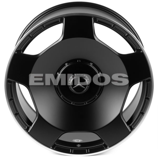 КОВАНЫЕ ДИСКИ H241228D SKILL SL466-CS444 22 J10 ET20 5X130 84.1 ЧЁРНЫЙ МАТОВЫЙ + ПОЛИРОВАННЫЙ ОБОД