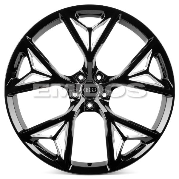 КОВАНЫЕ ДИСКИ H250924Q SKILL SL686-CS428 21 J9.5 ET31 5X112 66.5 ЧЁРНЫЙ ГЛЯНЦЕВЫЙ + ПОЛИРОВАННЫЕ СПИ