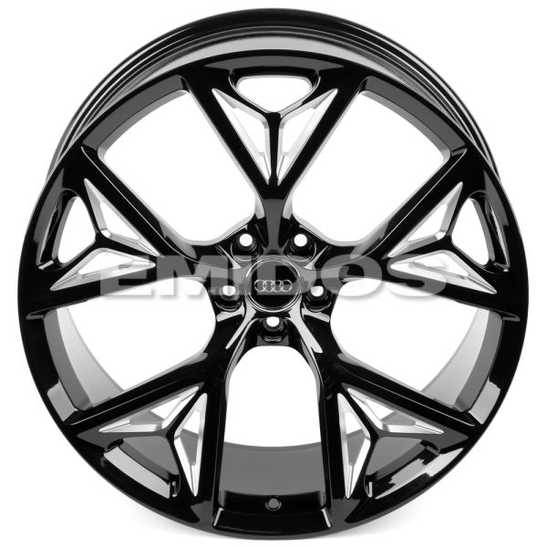 КОВАНЫЕ ДИСКИ H250924Q SKILL SL686-CS428 21 J9.5 ET31 5X112 66.5 ЧЁРНЫЙ ГЛЯНЦЕВЫЙ + ПОЛИРОВАННЫЕ СПИ