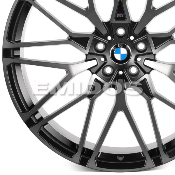 КОВАНЫЕ ДИСКИ H250930A SKILL SL818-SL237 21 J9.5 ET36 5X112 66.6 ЧЁРНЫЙ ГЛЯНЦЕВЫЙ + ПОЛИРОВАННЫЕ СПИ