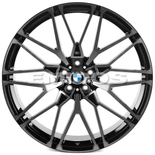 КОВАНЫЕ ДИСКИ H241226C SKILL SL818-SB579 21 J9.5 ET36 5X112 66.6 ЧЁРНЫЙ ГЛЯНЦЕВЫЙ + ПОЛИРОВАННЫЕ СПИ