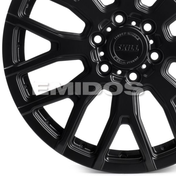 КОВАНЫЕ ДИСКИ 231226A SKILL SV091-SV280 18 J7.5 ET50 6X120 66.9 ЧЁРНЫЙ МАТОВЫЙ