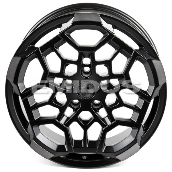 КОВАНЫЕ ДИСКИ H250917P SKILL SV171-CS411 20 J8.5 ET20 5X127 71.5 ЧЁРНЫЙ МАТОВЫЙ + ПОЛИРОВКА + ТЁМНЫЙ