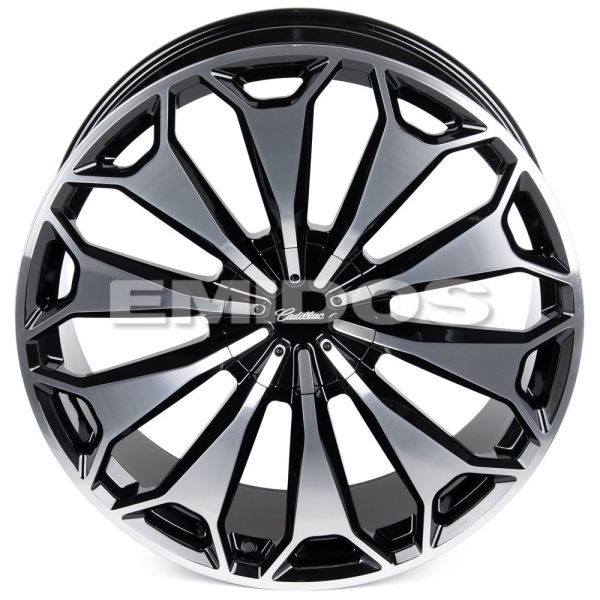 КОВАНЫЕ ДИСКИ 231029W SKILL SV179-SL115 24 J10 ET30 6X139.7 78.1 ЧЁРНЫЙ ГЛЯНЦЕВЫЙ + ПОЛИРОВКА + ЧЁРН