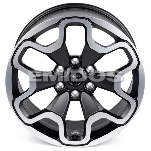 КОВАНЫЕ ДИСКИ H250924B SKILL SV212-SK333 20 J9 ET19 6X139.7 77.8 ЧЁРНЫЙ МАТОВЫЙ + ПОЛИРОВАННЫЕ СПИЦЫ