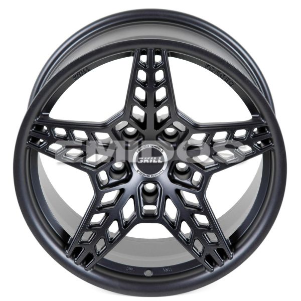 КОВАНЫЕ ДИСКИ 221122W SKILL SV280-CT355 18 J8.5 ET12 5X127 71.6 ЧЁРНЫЙ